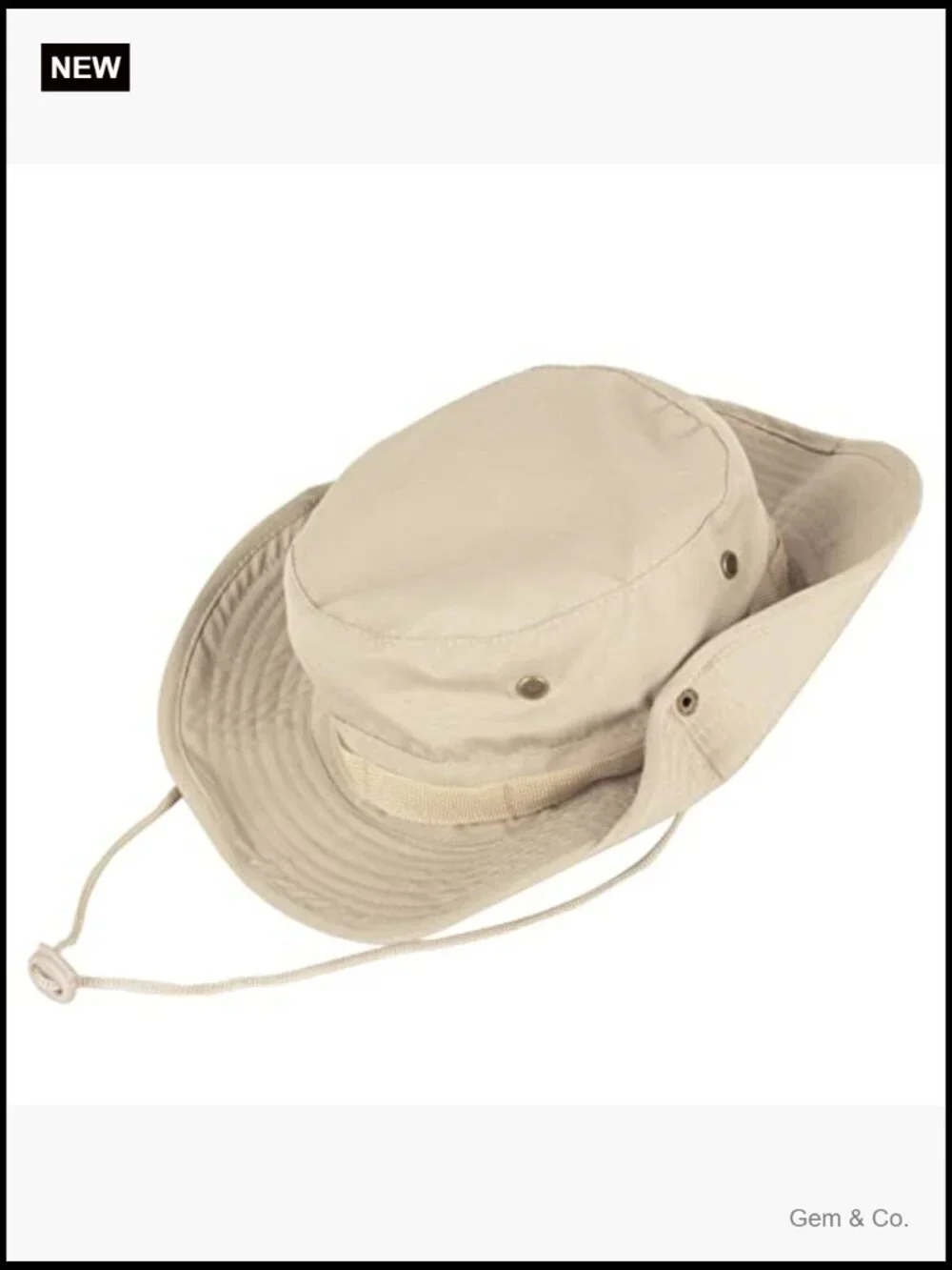 UPF 50+ Boonie Hat Sun Bucket Hat for Hiking Fishing